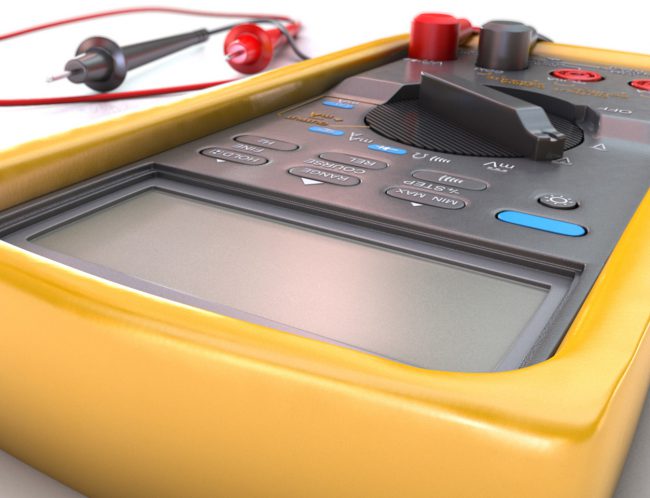 Animation Multimeter Render