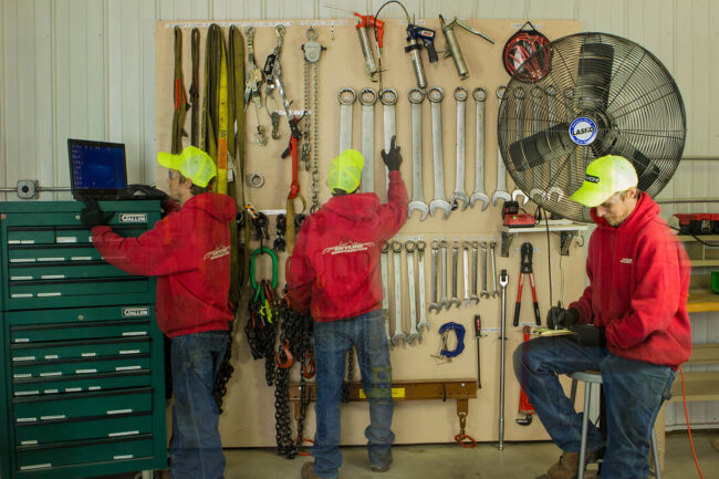 Almon Inc At Work In The Shop