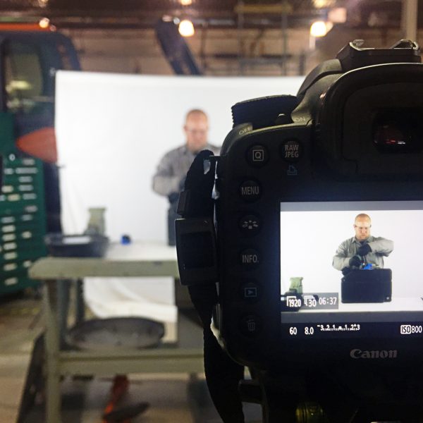 Instructional Video Shoot - Behind The Scenes