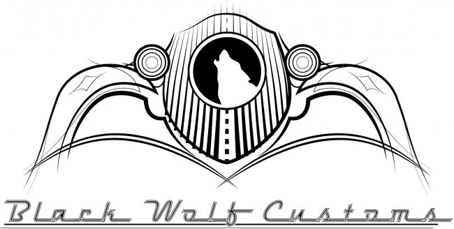 Top Client Concepts Black Wolf Customs Logo