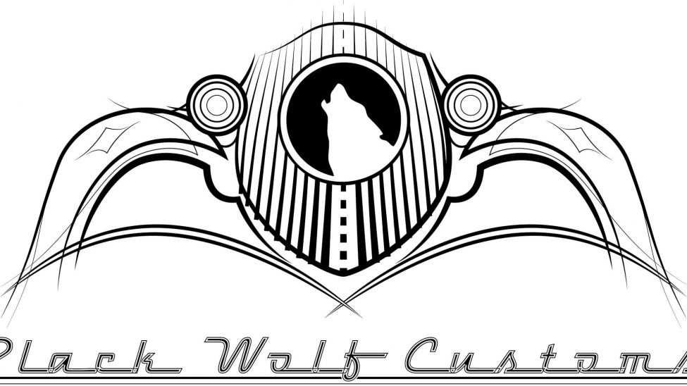Top Client Concepts Black Wolf Customs Logo