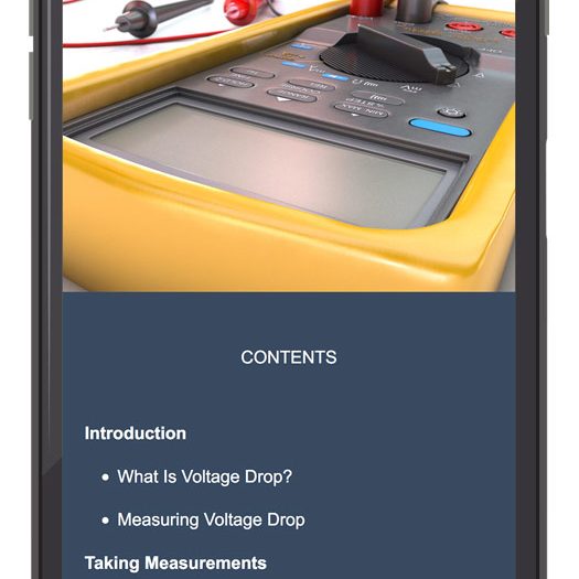 Kohler Mobile Application Voltage Drop