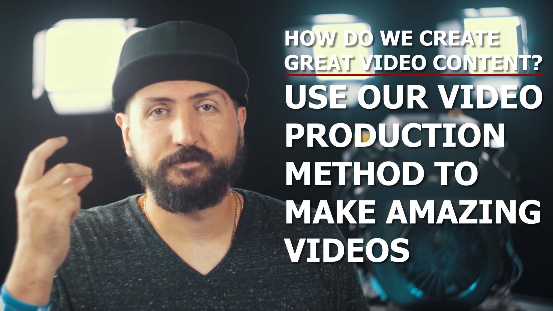 Make Amazing Videos with our Video Production Workflow
